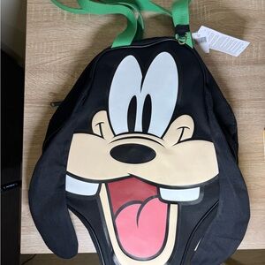 NWT Disneyland Goofy Head Tote Bag
